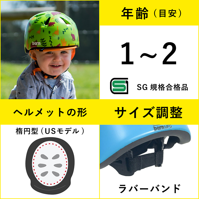bern ヘルメットの選び方-kids編-